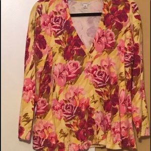 Isaac Mizrahi Live! Button up Cardigan, XL